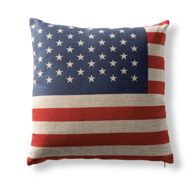 American Flag Pillow 